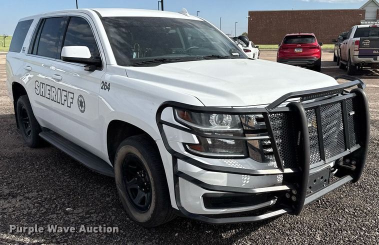 image for item DZ8554 2020 Chevrolet Tahoe Police  SUV