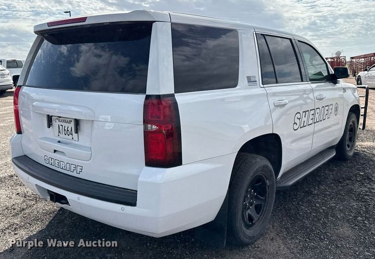 image for item DZ8554 2020 Chevrolet Tahoe Police  SUV