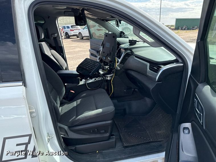 image for item DZ8554 2020 Chevrolet Tahoe Police  SUV