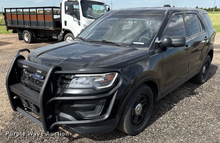 image for item DZ8555 2017 Ford Explorer Police Interceptor SUV