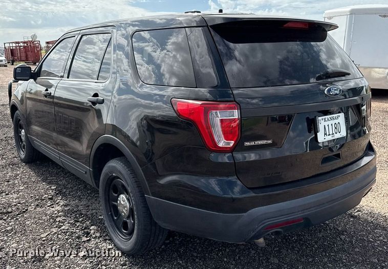 image for item DZ8555 2017 Ford Explorer Police Interceptor SUV