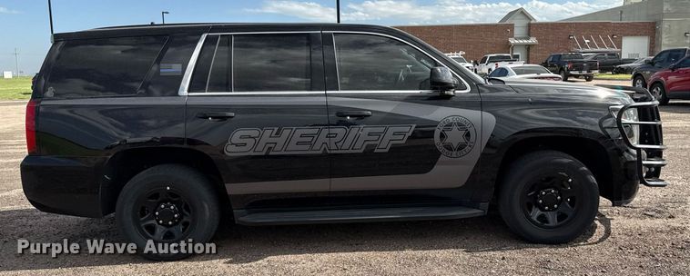 image for item DZ8556 2020 Chevrolet Tahoe Police  SUV