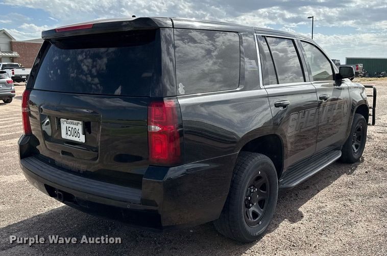 image for item DZ8556 2020 Chevrolet Tahoe Police  SUV
