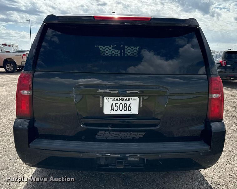 image for item DZ8556 2020 Chevrolet Tahoe Police  SUV