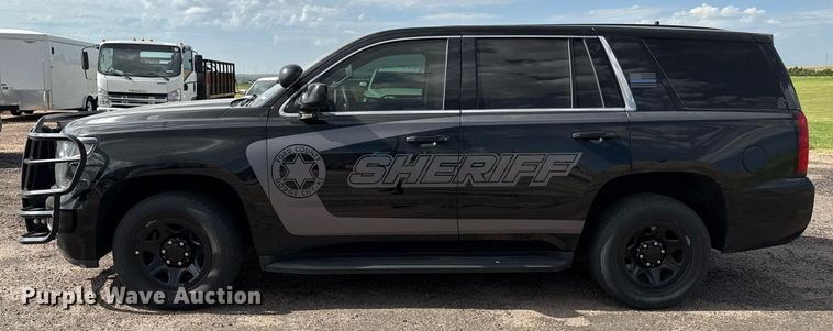 image for item DZ8556 2020 Chevrolet Tahoe Police  SUV