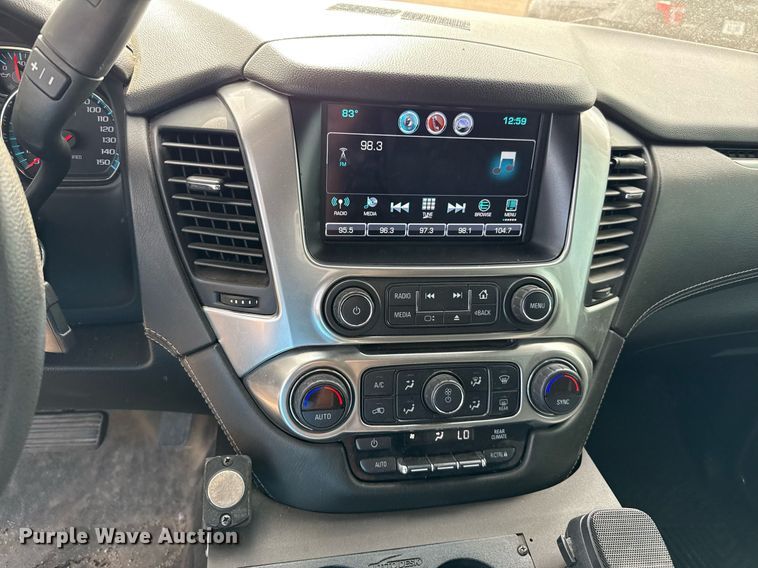 image for item DZ8556 2020 Chevrolet Tahoe Police  SUV