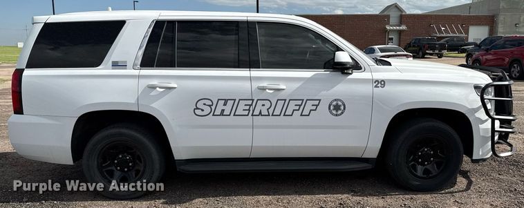 image for item DZ8557 2020 Chevrolet Tahoe Police  SUV