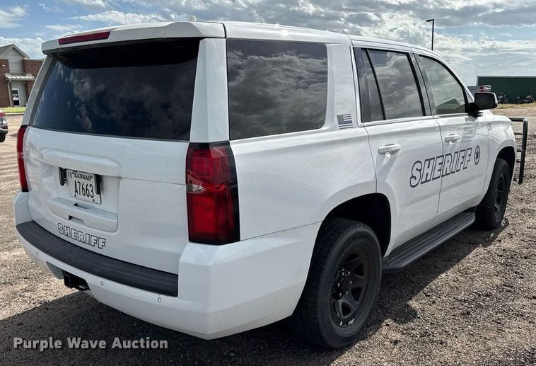 image for item DZ8557 2020 Chevrolet Tahoe Police  SUV