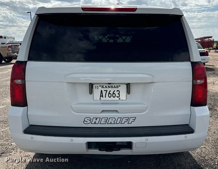 image for item DZ8557 2020 Chevrolet Tahoe Police  SUV