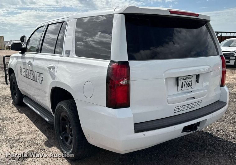 image for item DZ8557 2020 Chevrolet Tahoe Police  SUV
