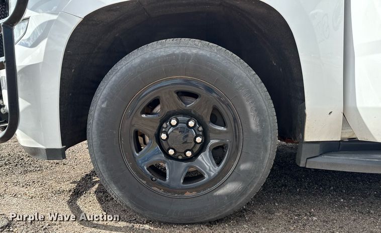 image for item DZ8557 2020 Chevrolet Tahoe Police  SUV