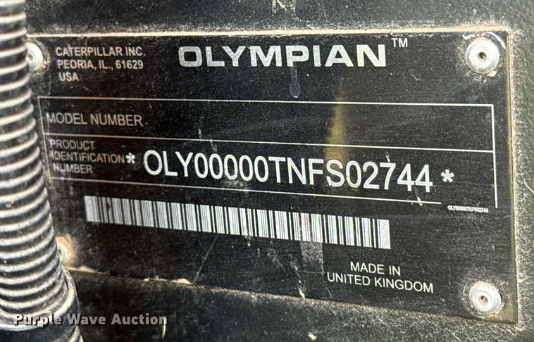 image for item DZ8560 Olympian G50F3 generator