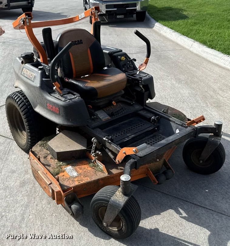 image for item DZ8591 Scag Patriot ZTR lawn mower