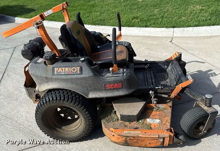 image for item DZ8591 Scag Patriot ZTR lawn mower