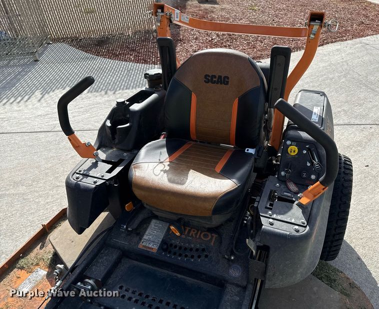 image for item DZ8591 Scag Patriot ZTR lawn mower