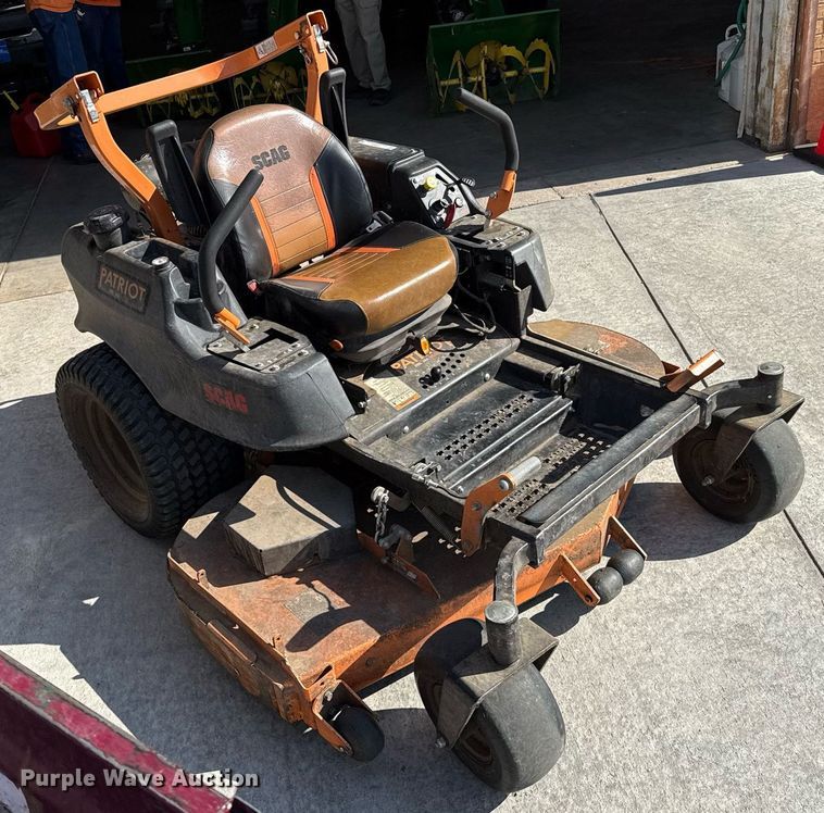 image for item DZ8592 Scag Patriot ZTR lawn mower