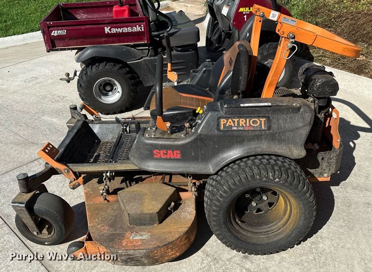 image for item DZ8592 Scag Patriot ZTR lawn mower