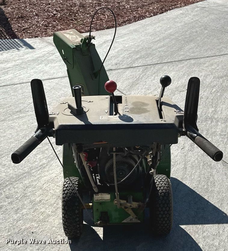 image for item DZ8596 (2) John Deere TRS 24 snow blowers