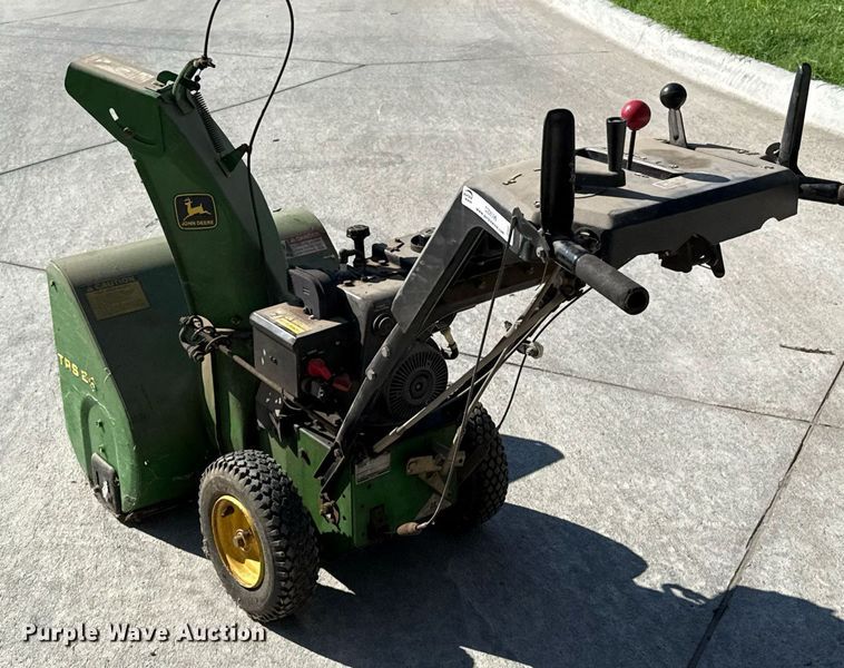 image for item DZ8596 (2) John Deere TRS 24 snow blowers