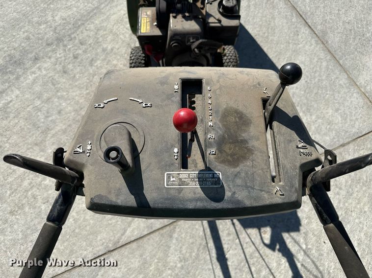 image for item DZ8596 (2) John Deere TRS 24 snow blowers