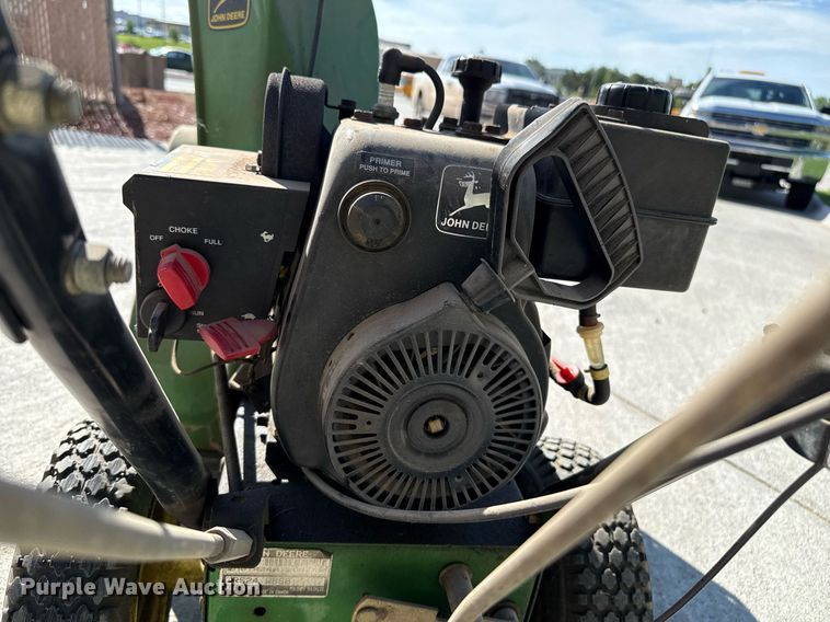 image for item DZ8596 (2) John Deere TRS 24 snow blowers