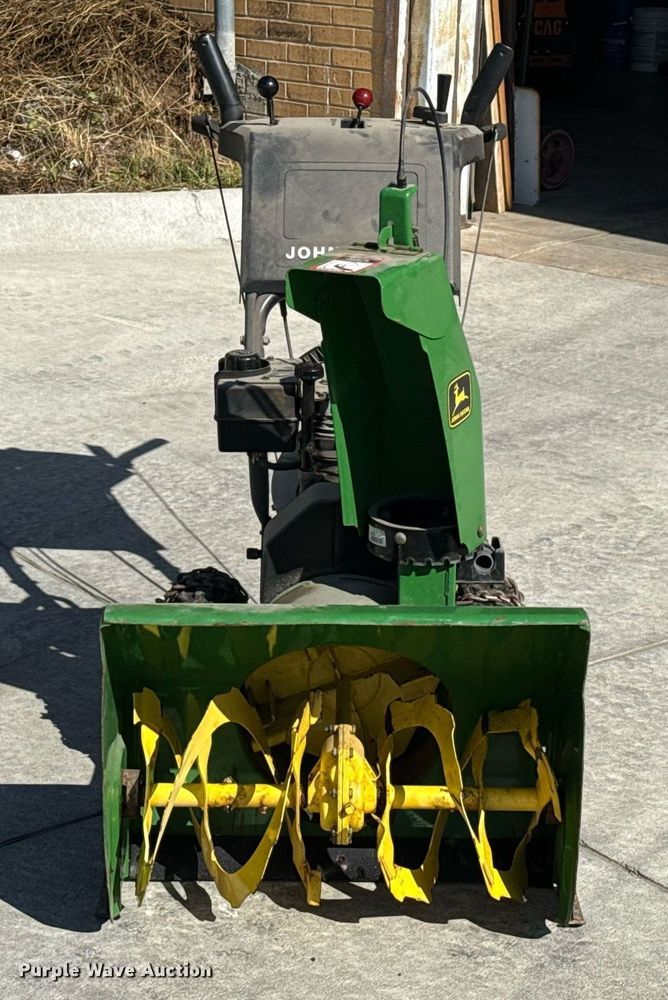 image for item DZ8596 (2) John Deere TRS 24 snow blowers