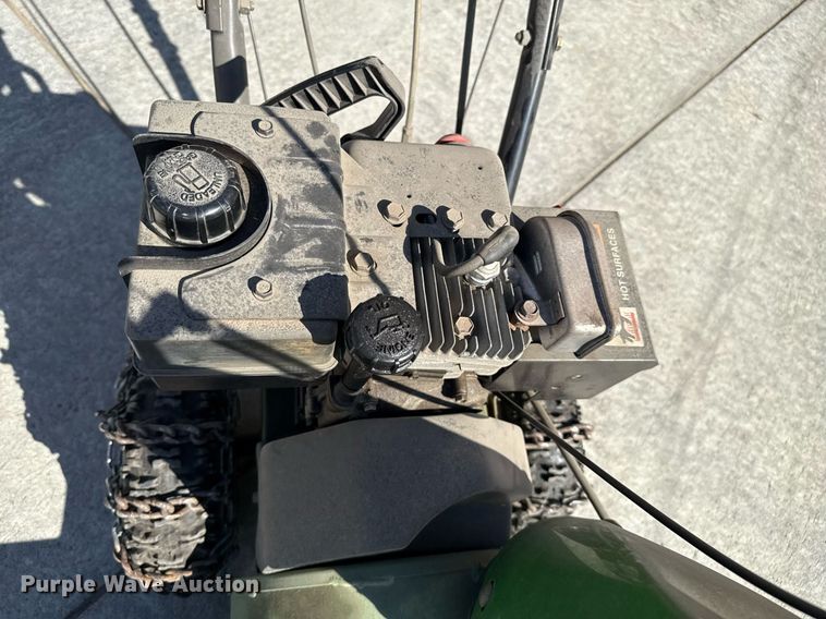 image for item DZ8596 (2) John Deere TRS 24 snow blowers