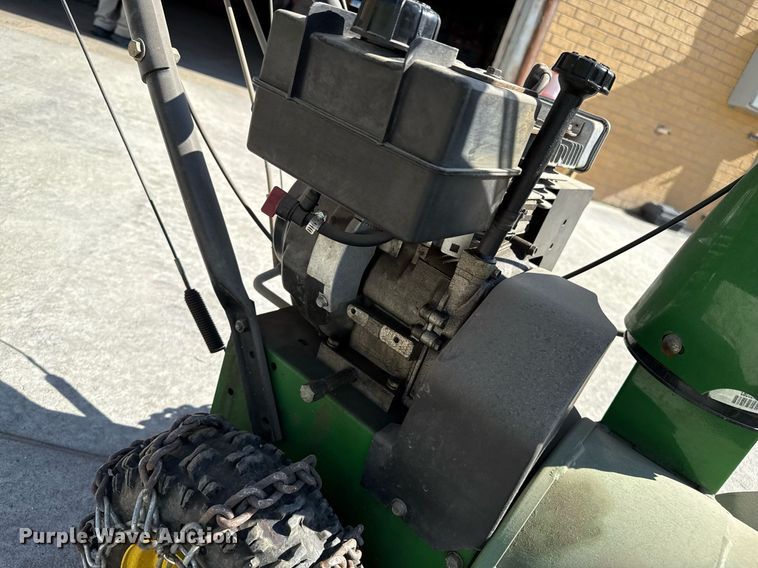 image for item DZ8596 (2) John Deere TRS 24 snow blowers