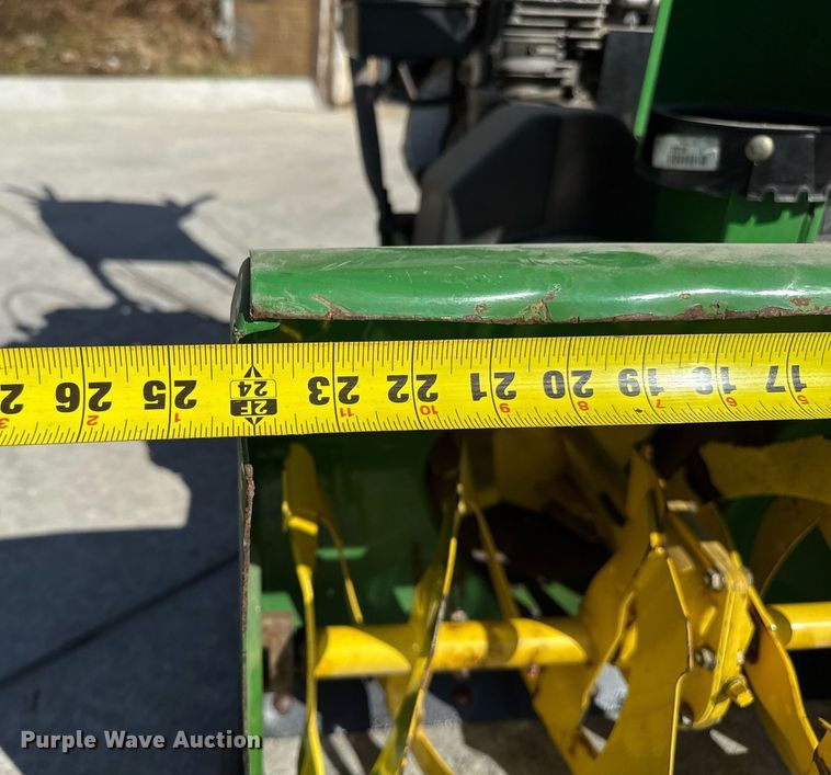 image for item DZ8596 (2) John Deere TRS 24 snow blowers