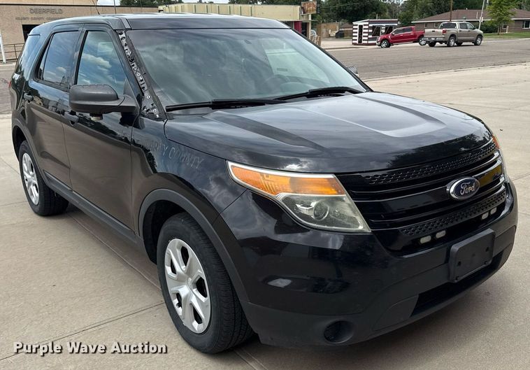 image for item DZ8615 2014 Ford Explorer Police Interceptor SUV