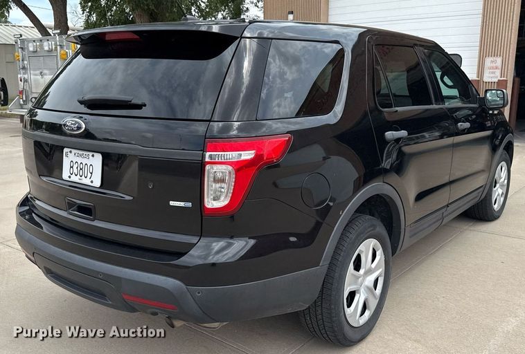 image for item DZ8615 2014 Ford Explorer Police Interceptor SUV