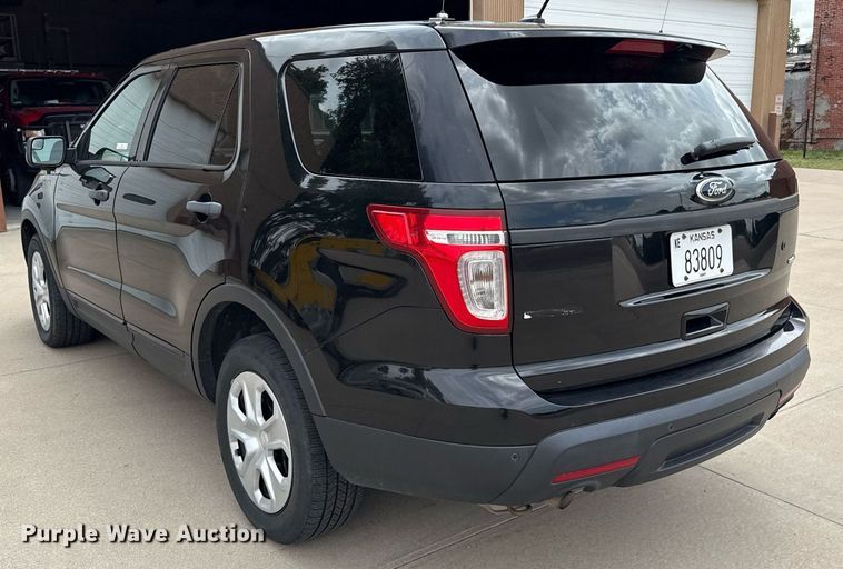 image for item DZ8615 2014 Ford Explorer Police Interceptor SUV