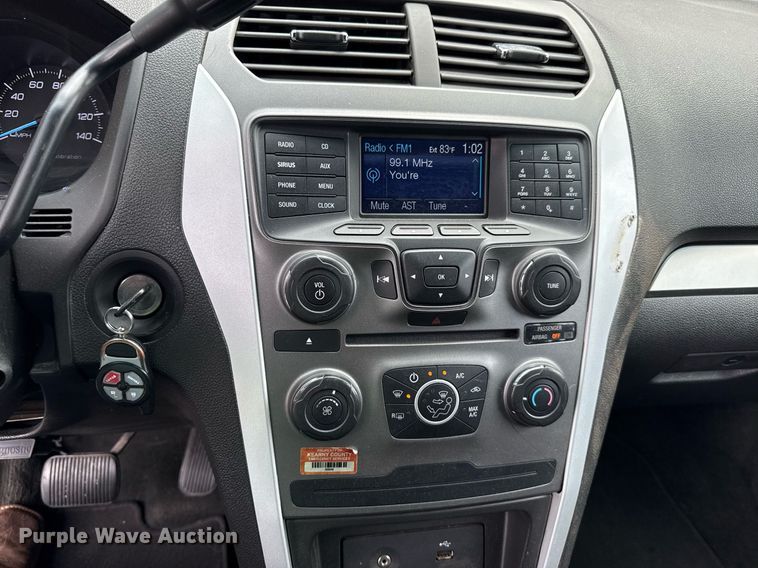 image for item DZ8615 2014 Ford Explorer Police Interceptor SUV