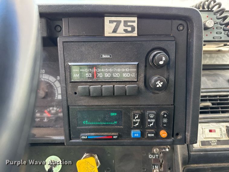 image for item DZ8616 1991 Chevrolet Kodiak C6500 tanker fire truck