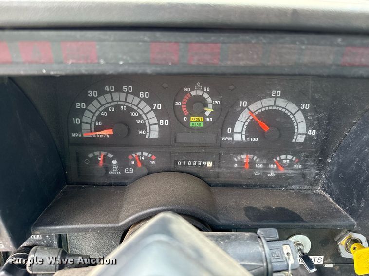 image for item DZ8616 1991 Chevrolet Kodiak C6500 tanker fire truck