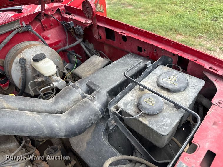 image for item DZ8618 1993 Ford F350 flatbed pickup truck