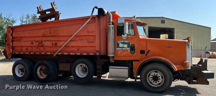 image for item EB2642 2004 Peterbilt 357 dump truck