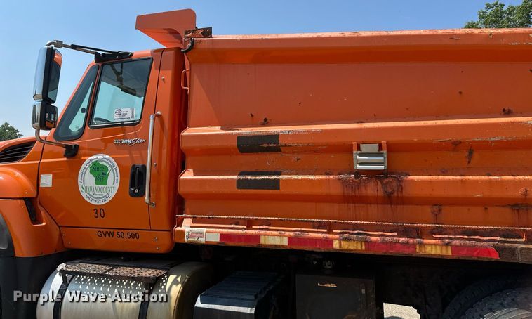 image for item EB2643 2008 International  7600 dump truck