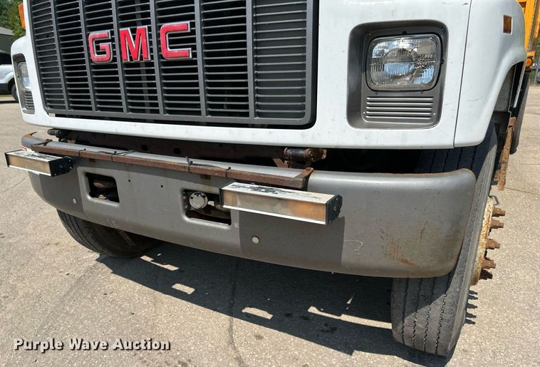 image for item EB2644 1996 GMC TopKick digger derrick truck