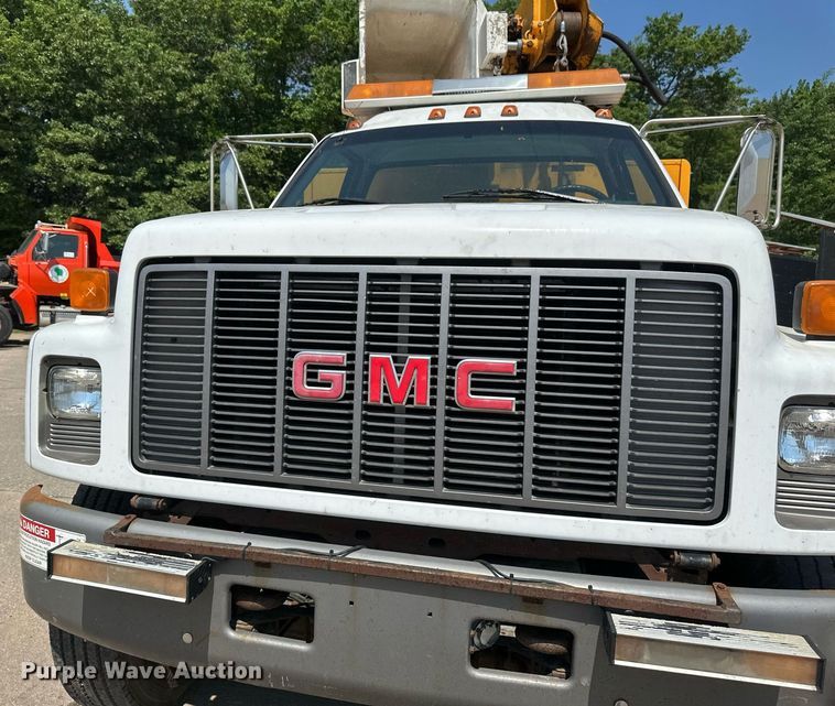 image for item EB2644 1996 GMC TopKick digger derrick truck