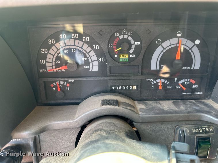 image for item EB2644 1996 GMC TopKick digger derrick truck