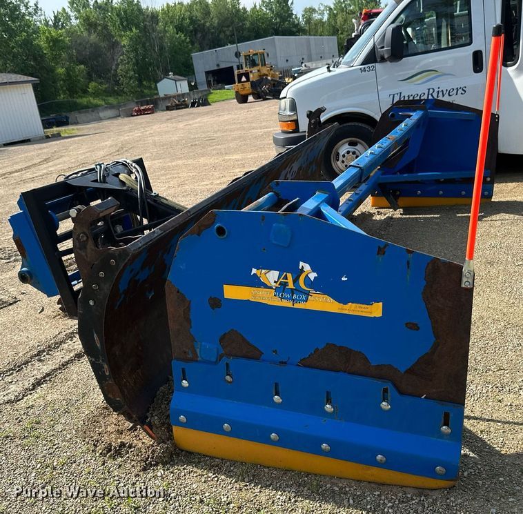 image for item EB2656 Kage wheel loader snow pusher