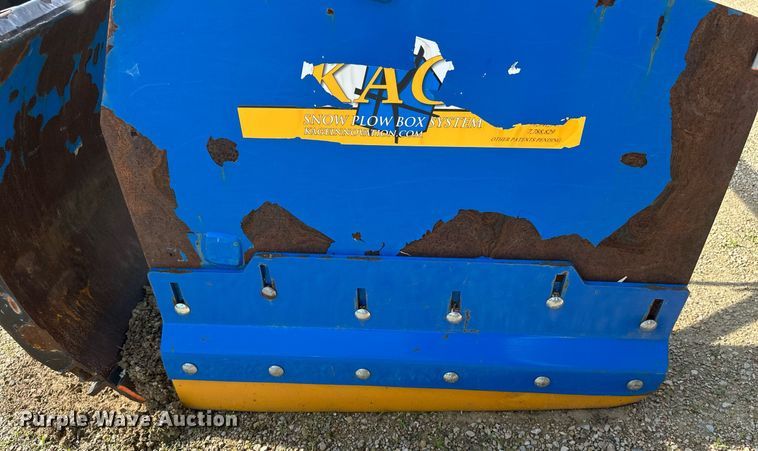 image for item EB2656 Kage wheel loader snow pusher