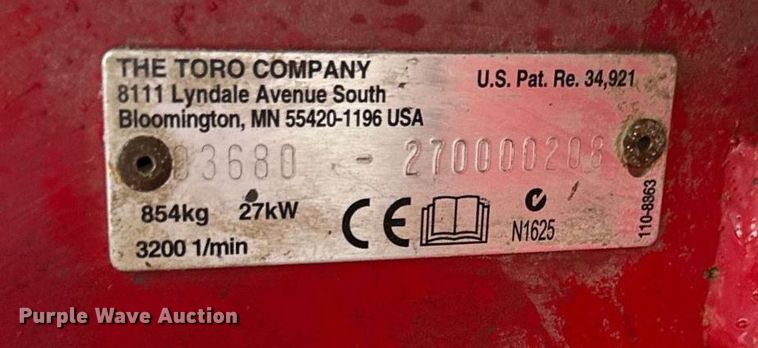 image for item EB2659 Toro 5510 Reelmaster reel mower