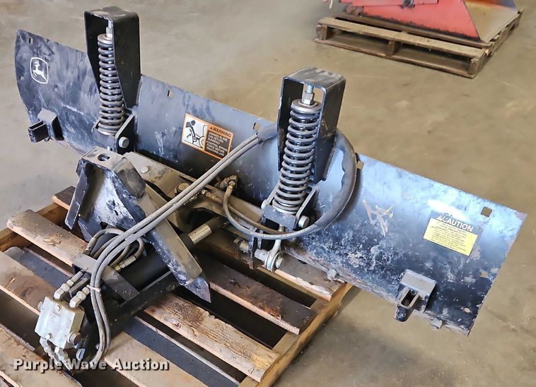 image for item EB8143 John Deere 366 snow plow