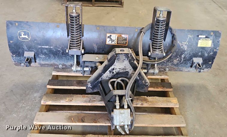 image for item EB8143 John Deere 366 snow plow