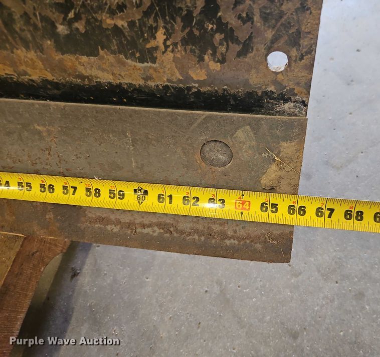 image for item EB8143 John Deere 366 snow plow