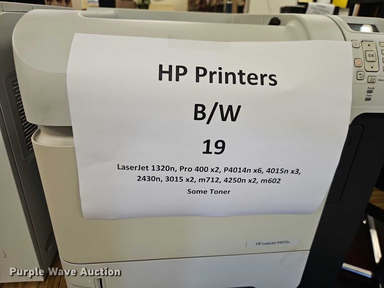 image for item EB8154 HP (27) printers