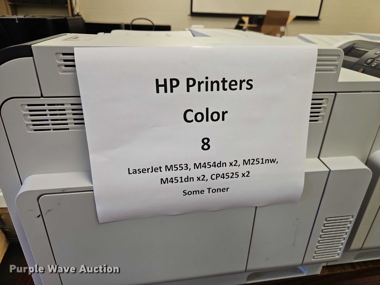 image for item EB8154 HP (27) printers