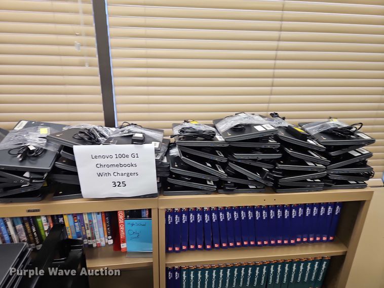 image for item EB8155 (325) Lenovo 100e G1 Chromebook laptops